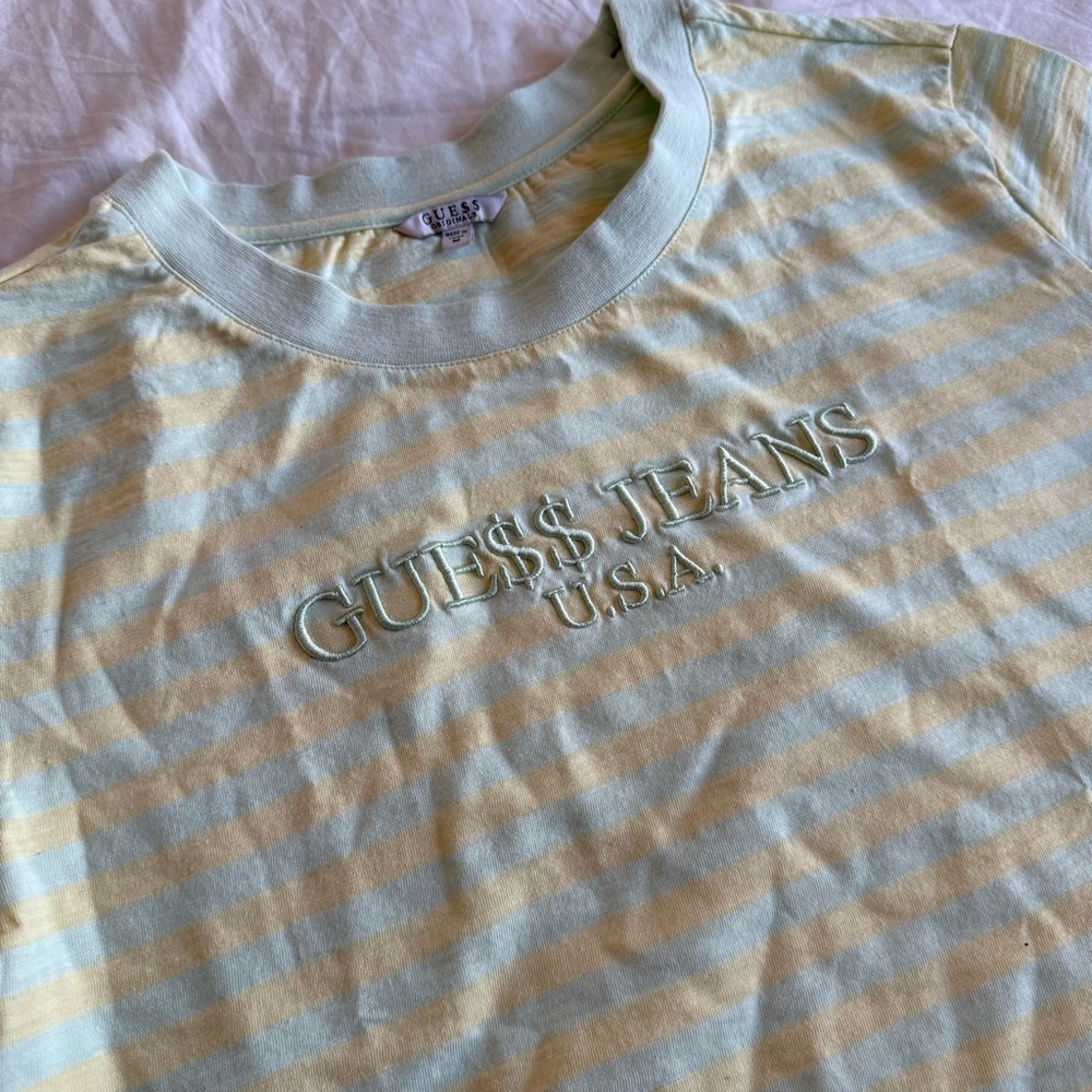 Guess x ASAP ROCKY Striped Crop Top - Picture 3 of 8